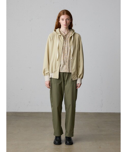 MidiUmi(ミディウミ)の「MidiUmi ベイカーストレートパンツ(その他パンツ・レディース・カーキ/ブラック・FREE)」の14枚目の写真