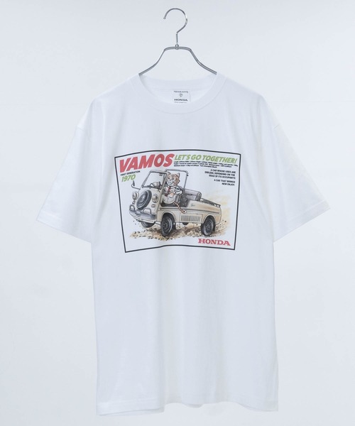 JOHN'S CLOSET（ジョンズクローゼット）の「【NV】〔HONDA/ホンダ〕アソートイラスト プリントTシャツ（Tシャツ/カットソー・メンズ・グレー系4/グレー系5/ホワイト系4/ホワイト系6/グレー系1/グレー系6/ホワイト系3/ホワイト系5/ホワイト系1/ホワイト系2/グレー系2/グレー系3・LARGE/X-LARGE/MEDIUM）」の4枚目の写真