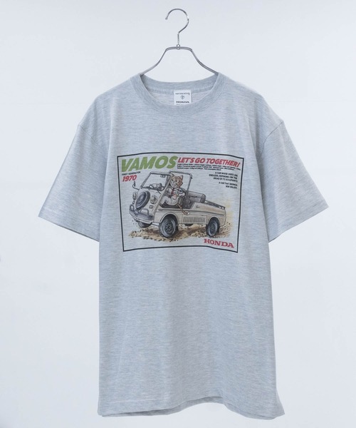 JOHN'S CLOSET（ジョンズクローゼット）の「【NV】〔HONDA/ホンダ〕アソートイラスト プリントTシャツ（Tシャツ/カットソー・メンズ・グレー系4/グレー系5/ホワイト系4/ホワイト系6/グレー系1/グレー系6/ホワイト系3/ホワイト系5/ホワイト系1/ホワイト系2/グレー系2/グレー系3・LARGE/X-LARGE/MEDIUM）」の10枚目の写真