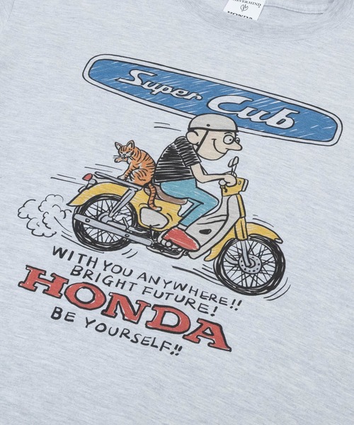 JOHN'S CLOSET（ジョンズクローゼット）の「【NV】〔HONDA/ホンダ〕アソートイラスト プリントTシャツ（Tシャツ/カットソー・メンズ・グレー系4/グレー系5/ホワイト系4/ホワイト系6/グレー系1/グレー系6/ホワイト系3/ホワイト系5/ホワイト系1/ホワイト系2/グレー系2/グレー系3・LARGE/X-LARGE/MEDIUM）」の18枚目の写真