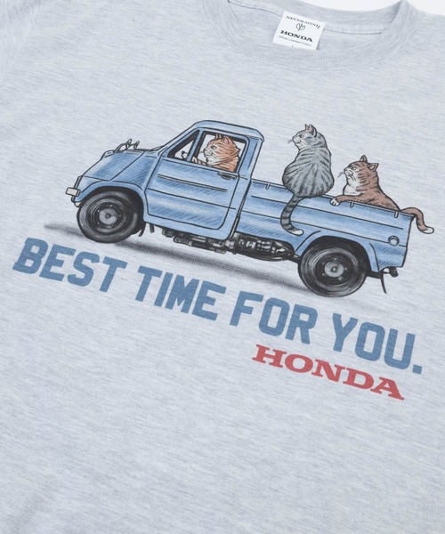 JOHN'S CLOSET（ジョンズクローゼット）の「【NV】〔HONDA/ホンダ〕アソートイラスト プリントTシャツ（Tシャツ/カットソー・メンズ・グレー系4/グレー系5/ホワイト系4/ホワイト系6/グレー系1/グレー系6/ホワイト系3/ホワイト系5/ホワイト系1/ホワイト系2/グレー系2/グレー系3・LARGE/X-LARGE/MEDIUM）」の22枚目の写真