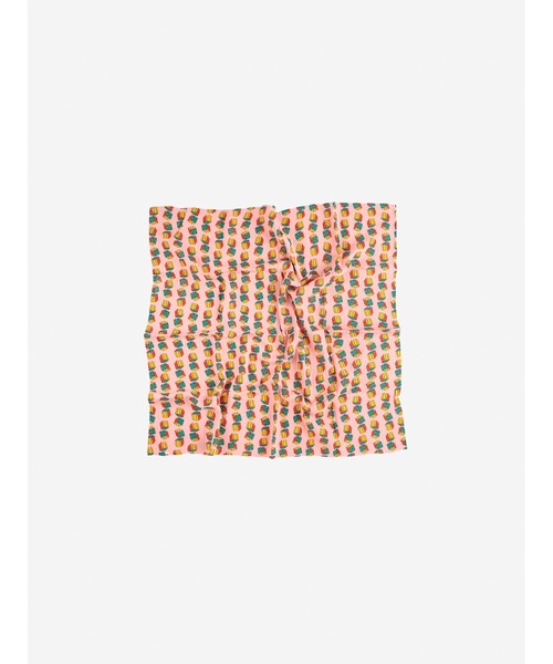 BOBO CHOSES（ボボショーズ）の「Dices all over muslin（おくるみ・キッズ・ピンク・ONE SIZE）」の2枚目の写真