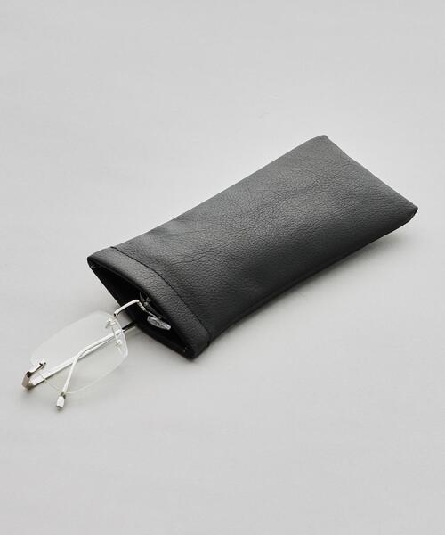 tk.TAKEO KIKUCHI(ティーケータケオキクチ)の「ダブルブリッジ&リムレスメガネ(サングラス・メンズ・シルバー/シルバー系1/シルバー系・00)」の7枚目の写真