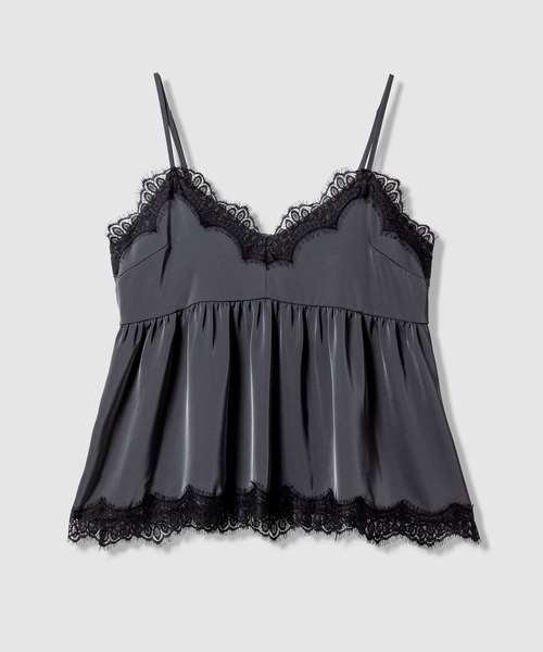 BAYFLOW（ベイフロー）の「【EF(エフ)】レースキャミソール（WOMEN）（キャミソール・レディース・ベージュ/チャコール・FREE）」の16枚目の写真