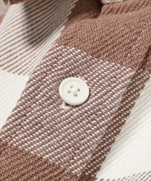 B:MING by BEAMS（ビーミングバイビームス）の「ユーズド ネルチェック シャツ（シャツ/ブラウス・メンズ・ブラウン/ブルー・S/M/L/XL）」の11枚目の写真