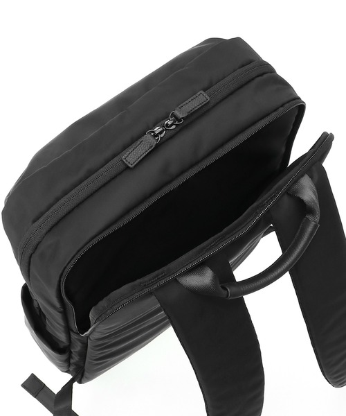 Manhattan Portage BLACK LABEL(マンハッタンポーテージ ブラックレーベル)の「QUICK ACCESS BACKPACK TWILL(バックパック/リュック・メンズ・ブラック・MEDIUM)」の2枚目の写真
