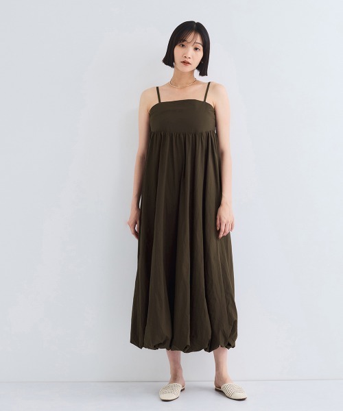 VICKY(ビッキー)の「バルーンキャミワンピース≪手洗い可能≫(ワンピース・レディース・アイボリー/ブラック/ブラウン・M)」の14枚目の写真