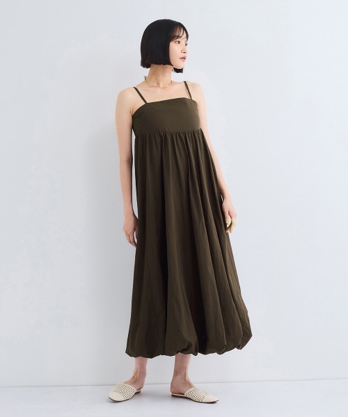 VICKY(ビッキー)の「バルーンキャミワンピース≪手洗い可能≫(ワンピース・レディース・アイボリー/ブラック/ブラウン・M)」の15枚目の写真