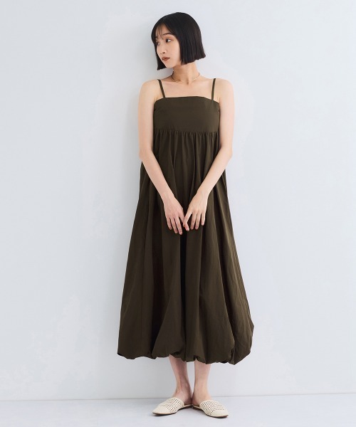 VICKY(ビッキー)の「バルーンキャミワンピース≪手洗い可能≫(ワンピース・レディース・アイボリー/ブラック/ブラウン・M)」の16枚目の写真