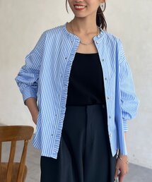 Chez toi | 襟フリルシャツ(シャツ/ブラウス)