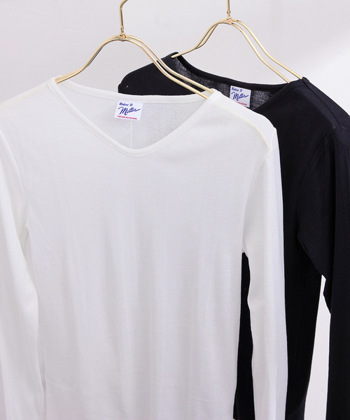 plage 別注millerカットソーセット 追加》別注【MILLER/ミラー】Light Prib L/S：カットソー（Tシャツ