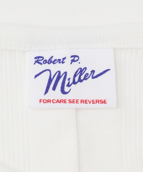 MILLER(ミラー)の「別注【MILLER/ミラー】 for JOURNAL STANDARD VネックリブL/S T(Tシャツ/カットソー・レディース・ブラック/ベージュ/ホワイト・FREE)」の22枚目の写真