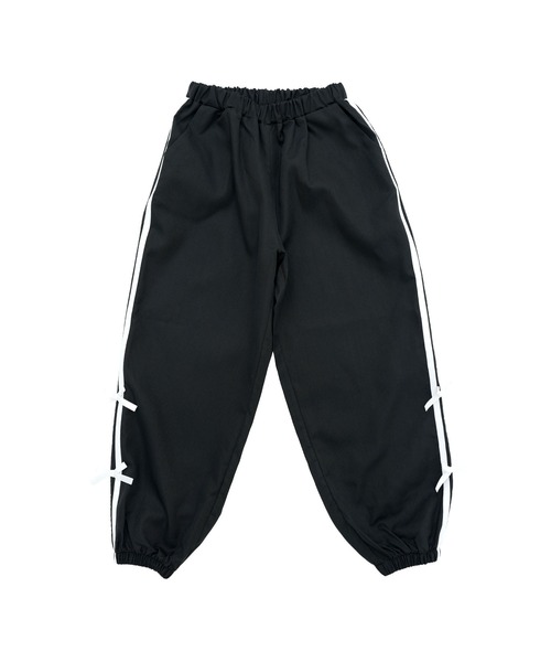 Bee des Bee（ビーデスビー）の「ラインリボン パラシュートパンツ（その他パンツ・キッズ・ブラック/ライトブルー/ピンク・100cm/130cm/150cm/160cm/120cm/110cm/140cm）」の18枚目の写真