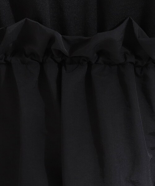 Cutie Blonde（キューティーブロンド）の「【S-LL】シルエットが変えられる ドッキングワンピース（ワンピース・レディース・ブラック/カーキ系3・04/03/02/01）」の6枚目の写真