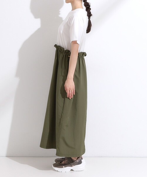 Cutie Blonde（キューティーブロンド）の「【S-LL】シルエットが変えられる ドッキングワンピース（ワンピース・レディース・ブラック/カーキ系3・04/03/02/01）」の12枚目の写真