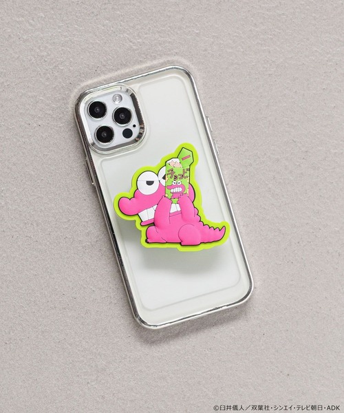 Me%（ミィパーセント）の「【クレヨンしんちゃん】モバイルフォングリップ　576584（スマホグッズ・レディース・ブルー系その他/その他1/ホワイト/オフホワイト/イエロー系その他・FREE）」の3枚目の写真