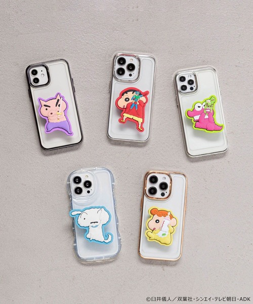 Me%（ミィパーセント）の「【クレヨンしんちゃん】モバイルフォングリップ　576584（スマホグッズ・レディース・ブルー系その他/その他1/ホワイト/オフホワイト/イエロー系その他・FREE）」の7枚目の写真