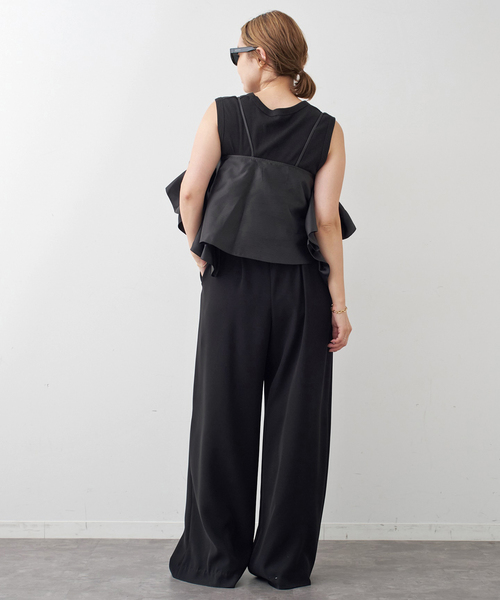 MARQUES ALMEIDA（マルケスアルメイダ）の「【MARQUES ALMEIDA/マルケスアルメイダ】FRONT FRILL TOP（シャツ/ブラウス・レディース・ブラック・FREE）」の14枚目の写真