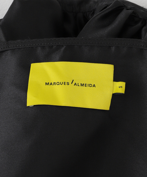 MARQUES ALMEIDA（マルケスアルメイダ）の「【MARQUES ALMEIDA/マルケスアルメイダ】FRONT FRILL TOP（シャツ/ブラウス・レディース・ブラック・FREE）」の6枚目の写真