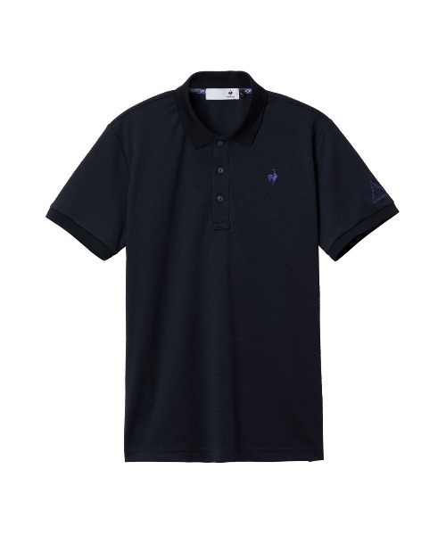 le coq sportif GOLF — поло для гольфа: быстро сохнущая, UV-защита, дышащая, полукороткий рукав