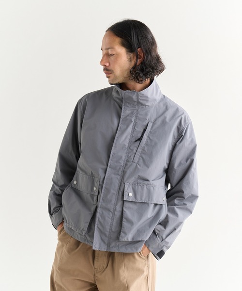 グレージャケットなな様 NYLON STAND COLLAR FIELD JKT/ナイロン スタンドカラー フィールド