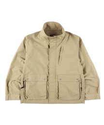 メンズのブルゾン（ベージュ系・ジップアップ）ファッション通販