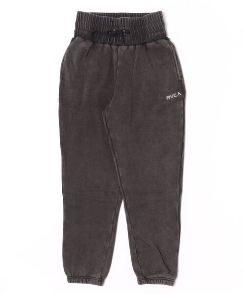 RVCA(ルーカ)の「RVCA/ルーカ BOXER SWEAT RVCA LONG PNT スウェットパンツ BF044-P70(その他パンツ・レディース・グレー/ブラック/ブラック系その他・M/S)」の2枚目の写真