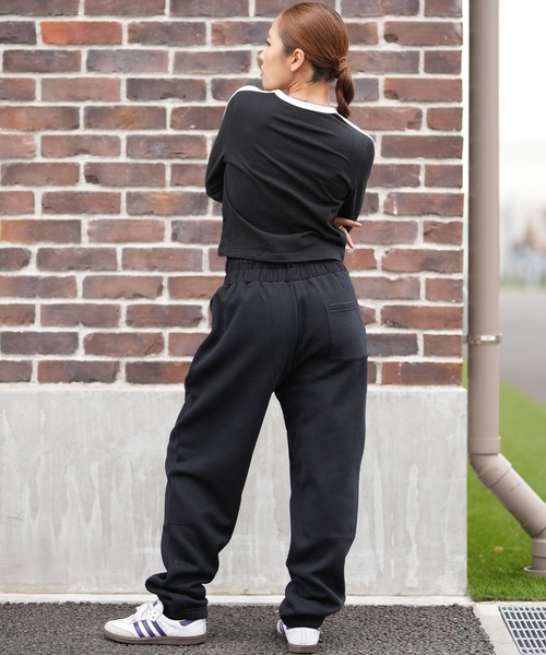 RVCA(ルーカ)の「RVCA/ルーカ BOXER SWEAT RVCA LONG PNT スウェットパンツ BF044-P70(その他パンツ・レディース・グレー/ブラック/ブラック系その他・M/S)」の8枚目の写真