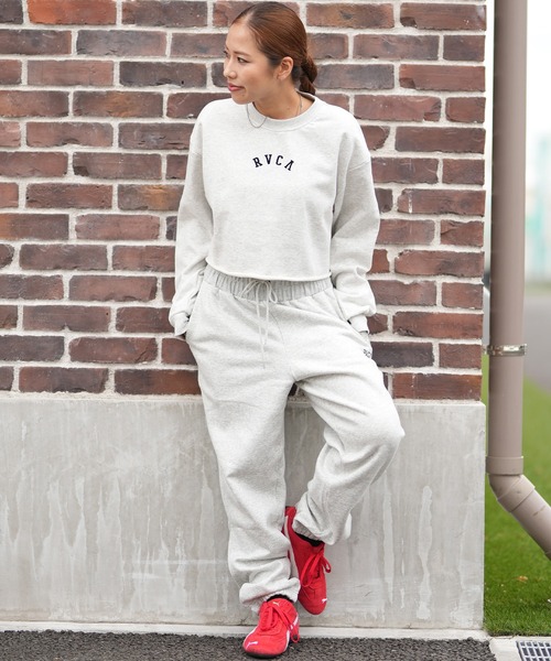 RVCA(ルーカ)の「RVCA/ルーカ BOXER SWEAT RVCA LONG PNT スウェットパンツ BF044-P70(その他パンツ・レディース・グレー/ブラック/ブラック系その他・M/S)」の14枚目の写真