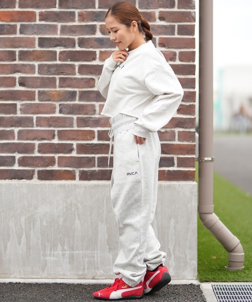 RVCA(ルーカ)の「RVCA/ルーカ BOXER SWEAT RVCA LONG PNT スウェットパンツ BF044-P70(その他パンツ・レディース・グレー/ブラック/ブラック系その他・M/S)」の16枚目の写真