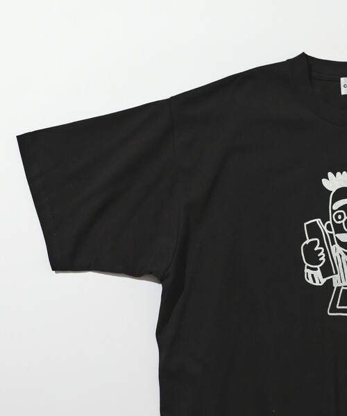 cotton pan（コットンパン）の「COTTON PAN/コットンパン ベストフレンズ フロントプリントTシャツ / CP25SS-FH007（Tシャツ/カットソー・メンズ・ブラック/ホワイト・M/L）」の19枚目の写真