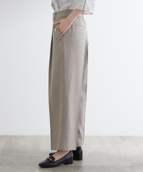 grove(グローブ)の「【洗える】着回し優秀!フラップポケットワイドパンツ(その他パンツ・レディース・ブラウン系/ブラック/チャコールグレー/グレー・03/02/01/05/04)」の22枚目の写真