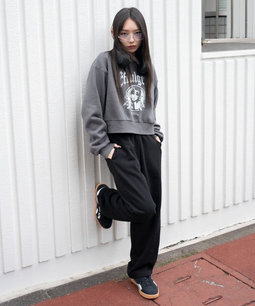 WEGO/【25年秋冬新作】スウェットワイドパンツ（スウェットパンツ