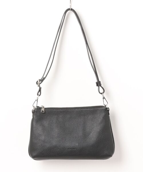 RIPANI(リパーニ)の「【RIPANI】シュリンクレザーハンドバッグ(Q56374)(ハンドバッグ・レディース・ライトグレー/ブラック・ALL)」の1枚目の写真