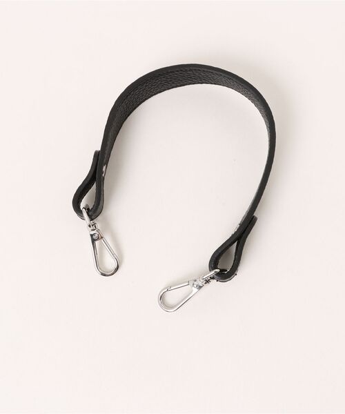RIPANI(リパーニ)の「【RIPANI】シュリンクレザーハンドバッグ(Q56374)(ハンドバッグ・レディース・ライトグレー/ブラック・ALL)」の6枚目の写真