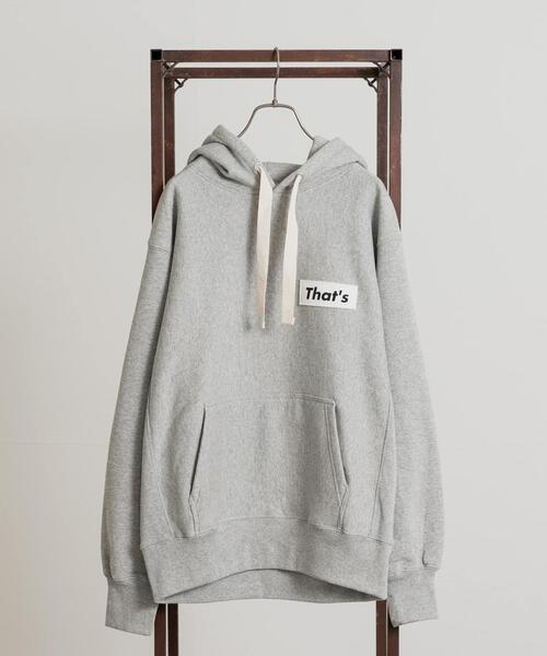 THE GOODLAND MARKET（ザグッドランドマーケット）の「That’s　The Hoody（パーカー・メンズ・グレー/ブラック・MEDIUM/X-LARGE/LARGE）」の2枚目の写真
