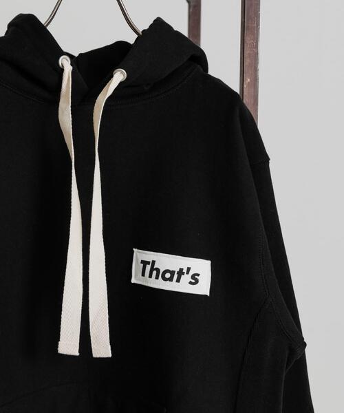 THE GOODLAND MARKET（ザグッドランドマーケット）の「That’s　The Hoody（パーカー・メンズ・グレー/ブラック・MEDIUM/X-LARGE/LARGE）」の11枚目の写真