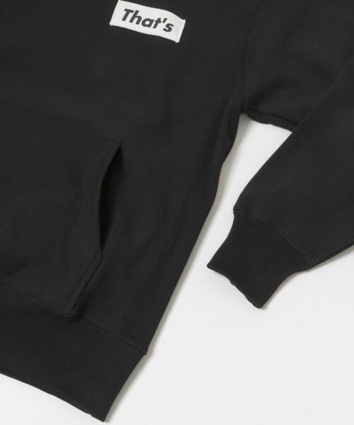 THE GOODLAND MARKET（ザグッドランドマーケット）の「That’s　The Hoody（パーカー・メンズ・グレー/ブラック・MEDIUM/X-LARGE/LARGE）」の20枚目の写真
