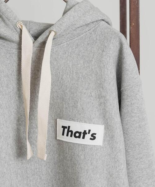 THE GOODLAND MARKET（ザグッドランドマーケット）の「That’s　The Hoody（パーカー・メンズ・グレー/ブラック・MEDIUM/X-LARGE/LARGE）」の21枚目の写真