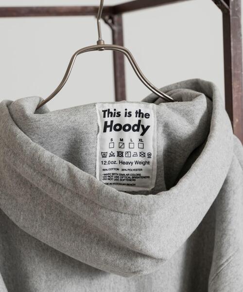 THE GOODLAND MARKET（ザグッドランドマーケット）の「That’s　The Hoody（パーカー・メンズ・グレー/ブラック・MEDIUM/X-LARGE/LARGE）」の3枚目の写真