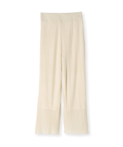 marjour（マージュール）の「TEXTURED KNIT PANTS（その他パンツ・レディース・オフホワイト/モカ・M）」の22枚目の写真