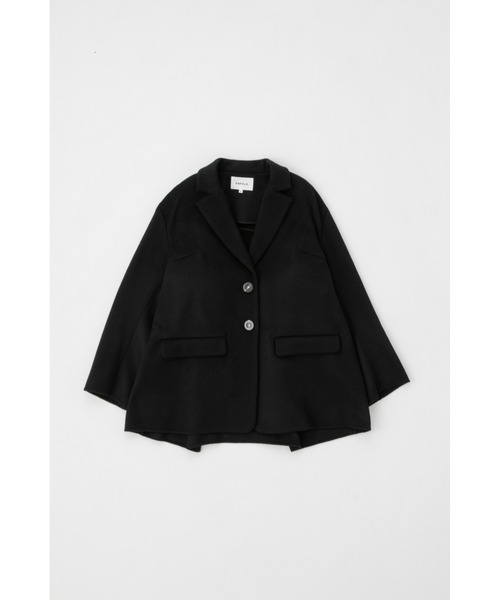 ENFOLD（エンフォルド）の「立体テーラージャケット（テーラードジャケット・レディース・ブラック・38/36）」の4枚目の写真