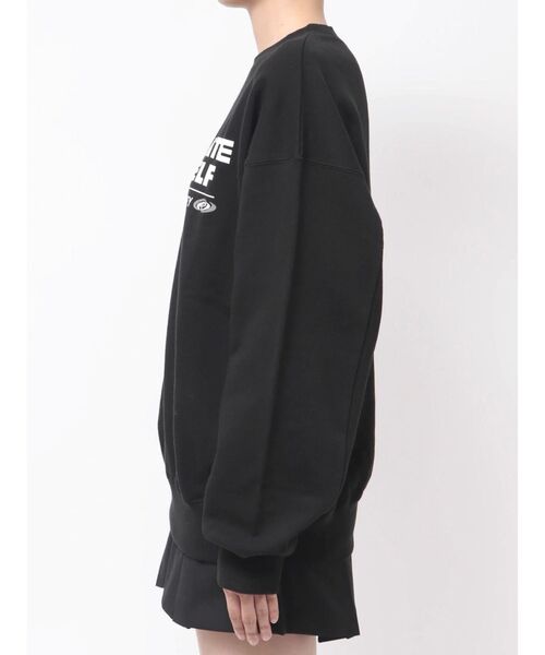 EMODA(エモダ)の「【WEB限定】スパイラルロゴスウェット(スウェット・レディース・ネイビー/グレー/ブラック・FREE)」の18枚目の写真