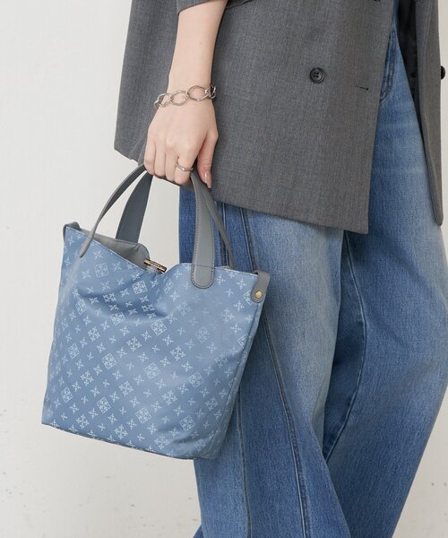 ナイロンジャガード2WAYミニトートバッグ（トートバッグ）｜russet