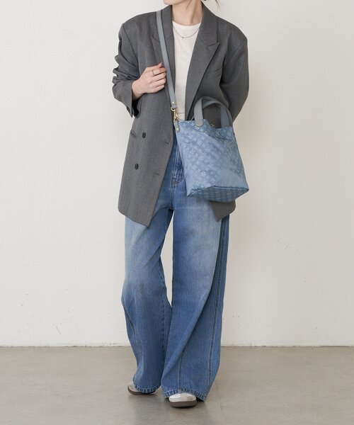 ナイロンジャガード2WAYミニトートバッグ（トートバッグ）｜russet