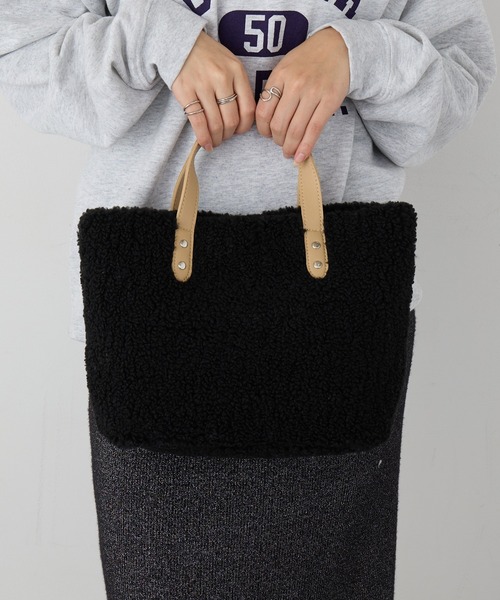 セール】【SETUP7】e.e.p.ボアプチバッグ SNBD（トートバッグ