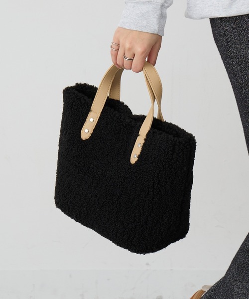 セール】【SETUP7】e.e.p.ボアプチバッグ SNBD（トートバッグ