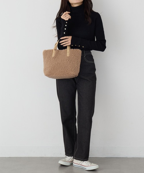 セール】【SETUP7】e.e.p.ボアプチバッグ SNBD（トートバッグ