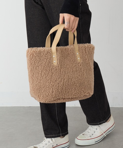 セール】【SETUP7】e.e.p.ボアプチバッグ SNBD（トートバッグ