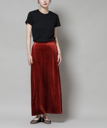 NANO universe | ベロアカットナロースカート(セットアップ可)(スカート)